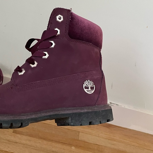 Timberland Shoes - Burgundy Limited Addition Timberlands